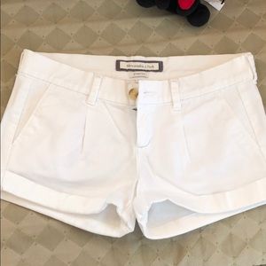 Soft, great condition white jeans shorts.
